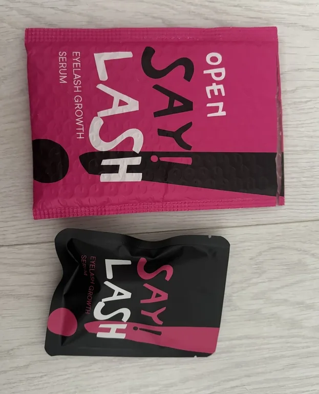 Розовый мейлер и саше Say Lash — как приходит заказ